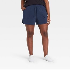 NWT 3X navy shorts